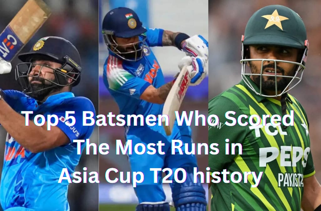 Top 5 Batsmen Who Scored The Most Runs in Asia Cup T20 history: Active Players With Most Asia Cup Runs