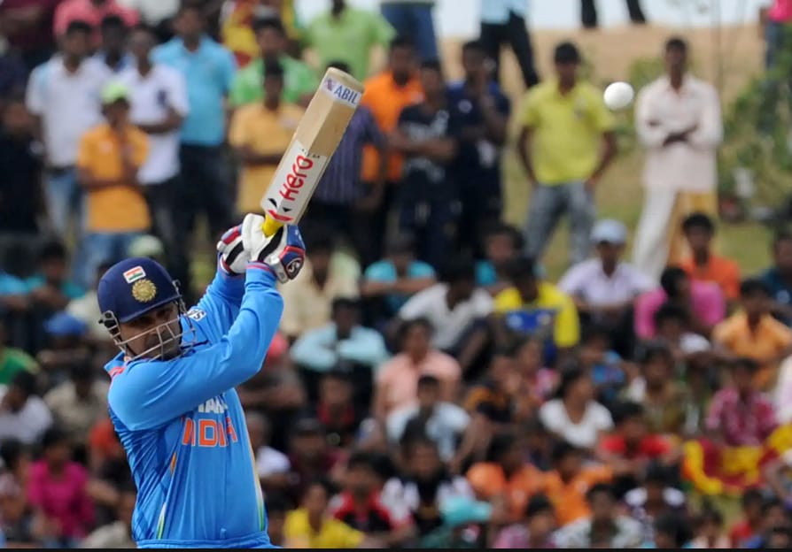 Virender Sehwag is 6th Position 