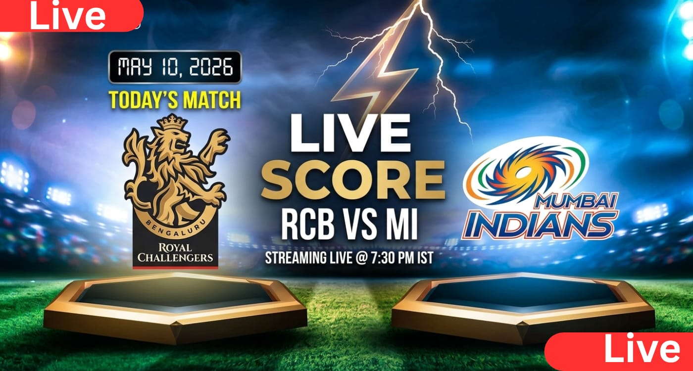 RCB vs MI Today Match