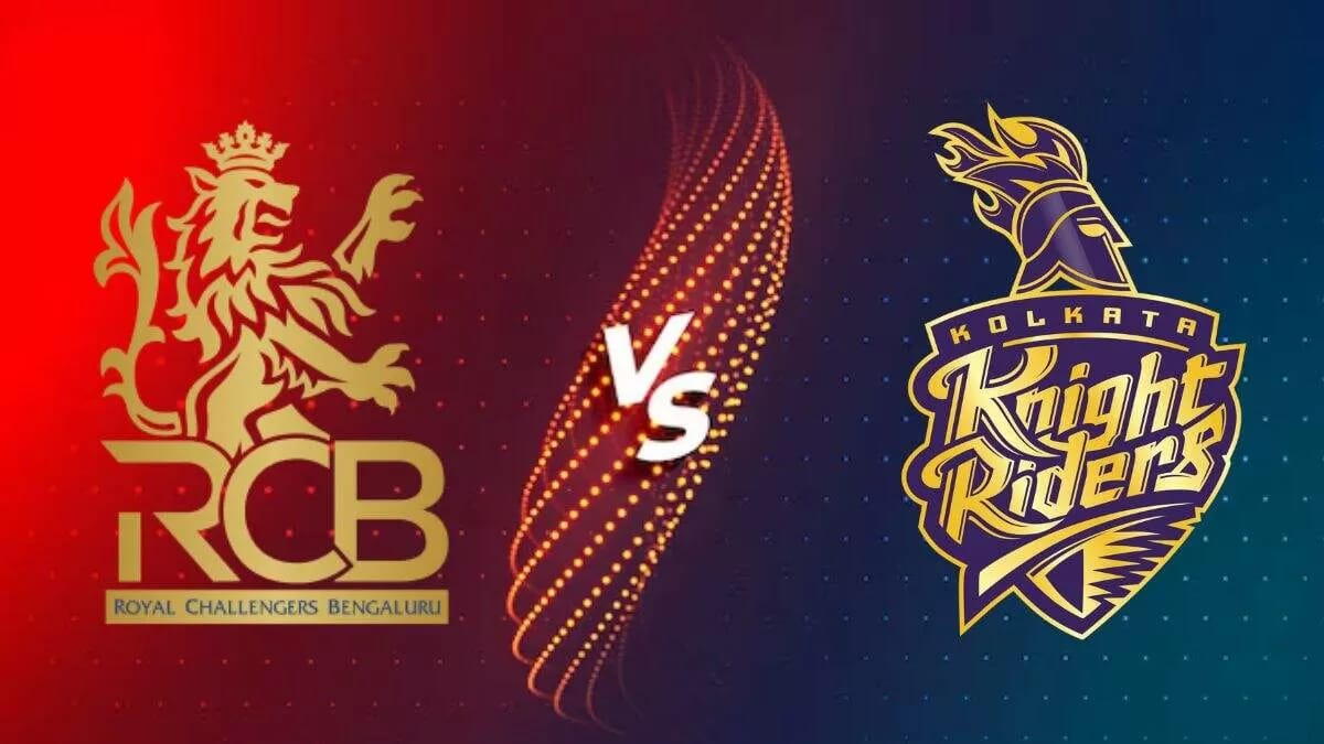 RCB vs KKR head-to-head